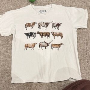 American Highway White Kids Short Sleeve Tee